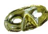 Hats / Tiara's / Masks - Eyemask - plastic - round gold